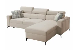 Galbally 3-sits Hörnbäddsoffa beige