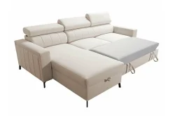 Galbally 3-sits Hörnbäddsoffa beige