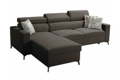 Galbally 3-sits Hörnbäddsoffa Dark grey