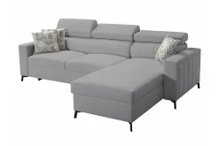 Galbally 3-sits Hörnbäddsoffa Light grey/Dark grey