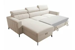 Galbally 3-sits Hörnbäddsoffa Light grey/Dark grey