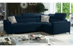 Galbally 3-sits Hörnbäddsoffa Dark blue