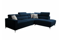 Galbally 3-sits Hörnbäddsoffa Dark blue