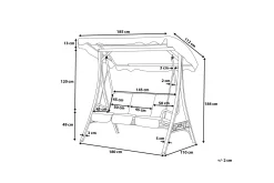 Garbo Hängsoffa 185 cm