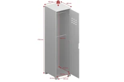 Garderob Alsterfors 47x47 cm