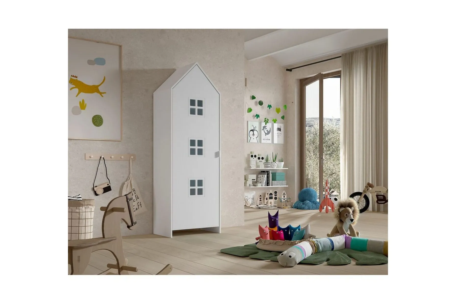 Garderob Casami Brygge Vit