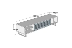 Gersby TV-Bänk 160 cm