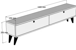 Gersby TV-Bänk 160 cm