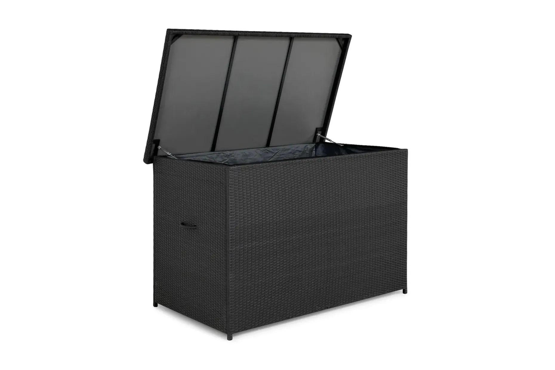 Gigant vattentät dynbox XL utomhus - Dynlåda i konstrotting (B150xD90xH101 cm)