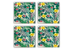 Glasunderlägg 4-pack