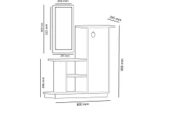 Glatton Sideboard 80 cm