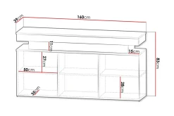 Glenndale Highboard