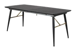 Gold Matbord 180 cm Förlängningsbart