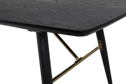 Gold Matbord 180 cm Förlängningsbart