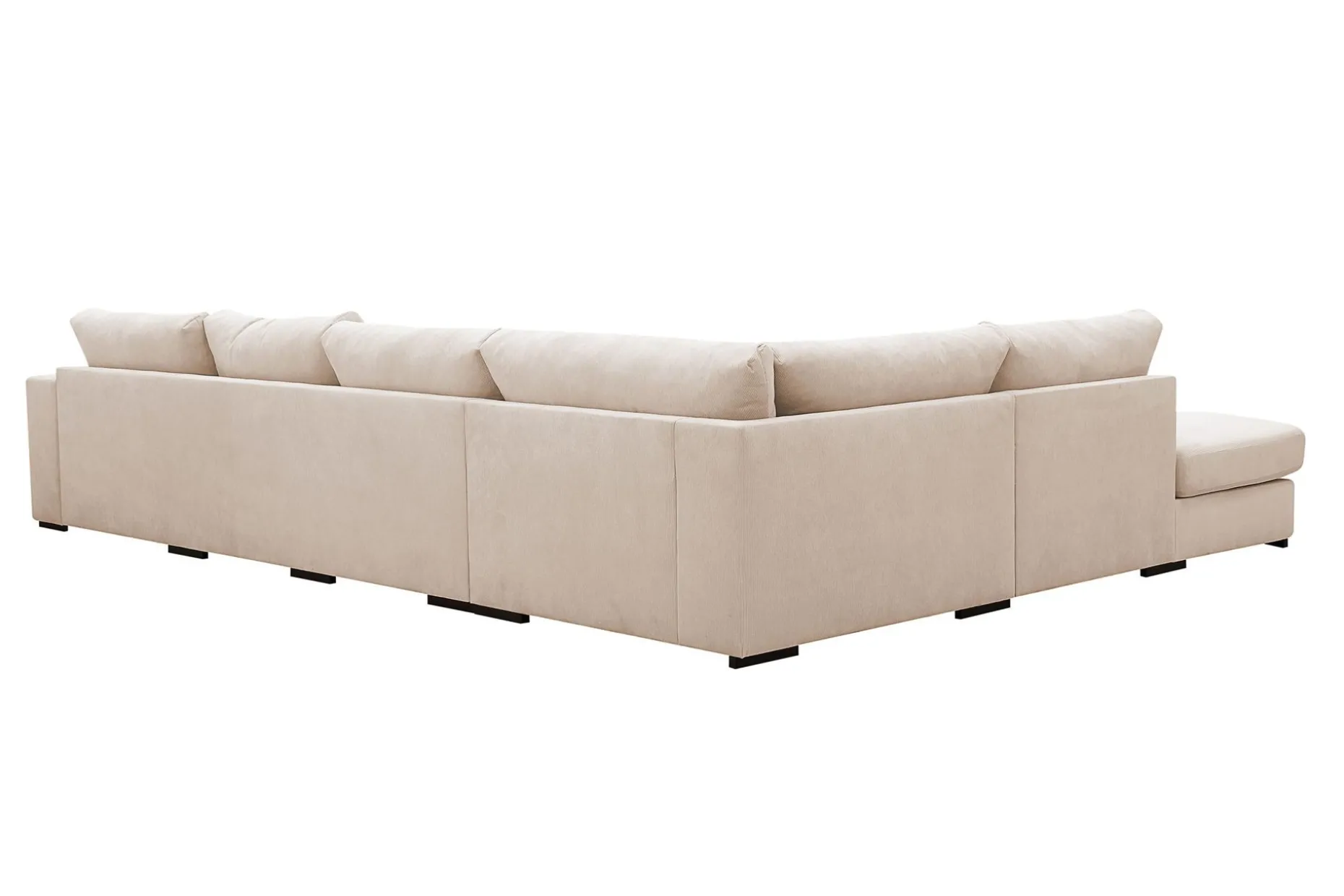 Grande 5-sits Soffa med Schäslong Vänster