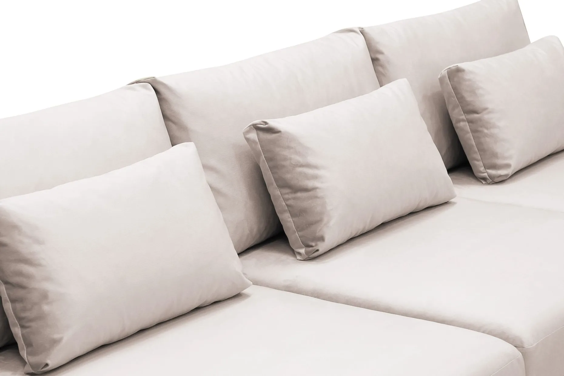 Grande 6-sits U-Soffa med Divan Höger