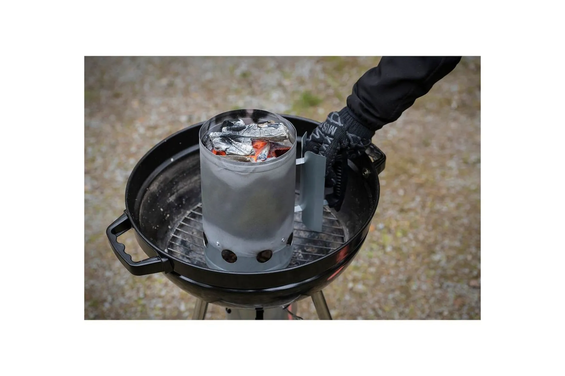 Grilltändare Mustang Chimney Starter Kol