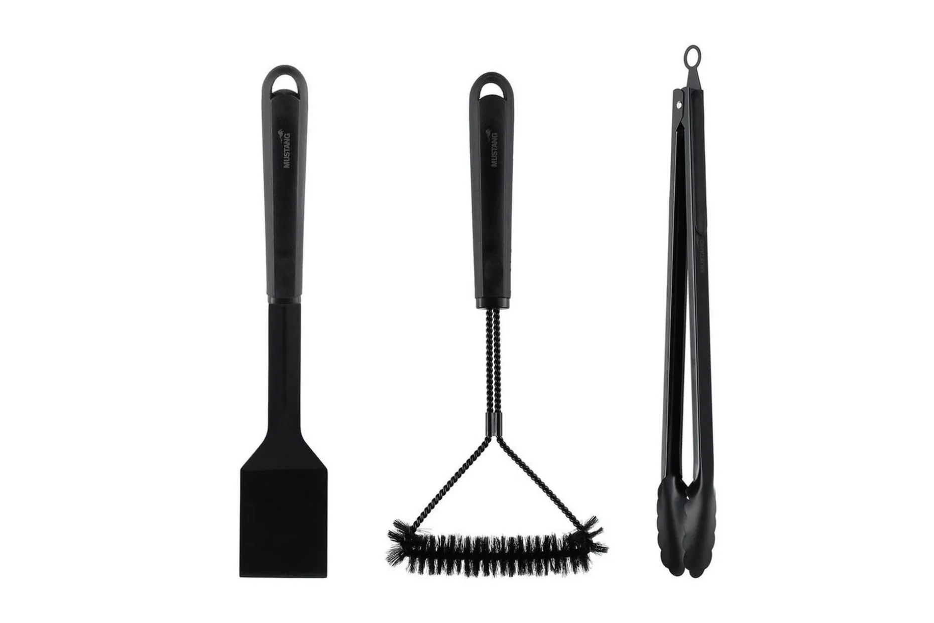 Grillverktygsset Mustang Black Line 3 Delar