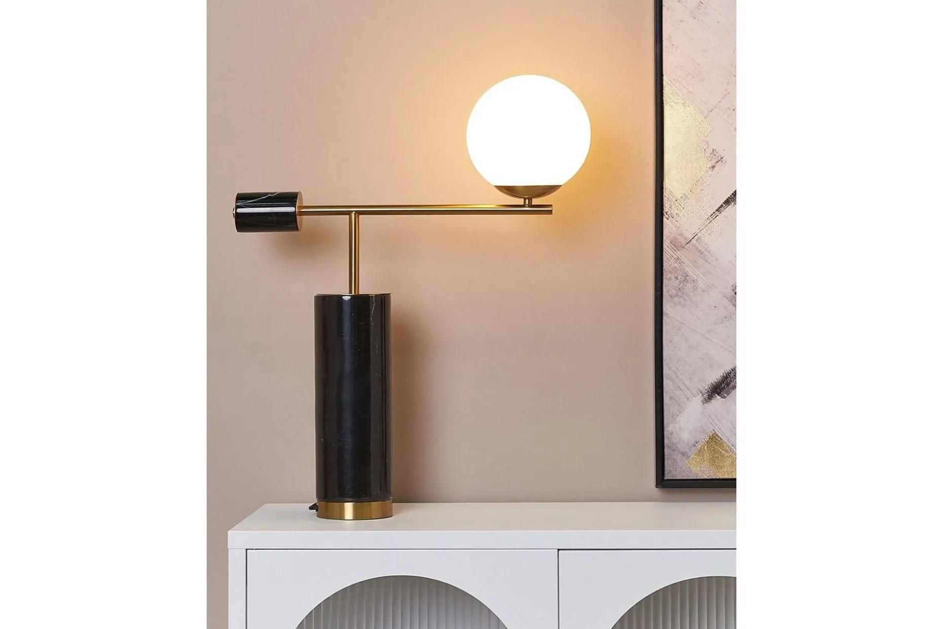 Halkvir Bordslampa 65 cm E27