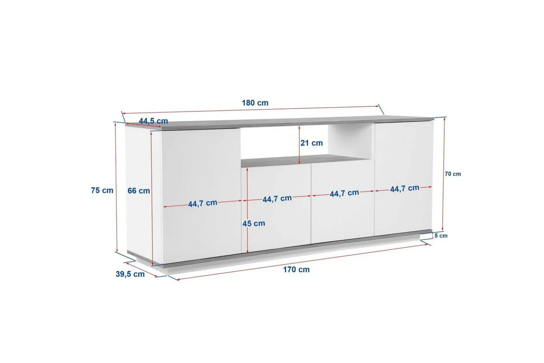 Hano Konsollbord 180 cm