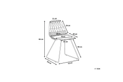 Harlan Stol Set Om 2 St