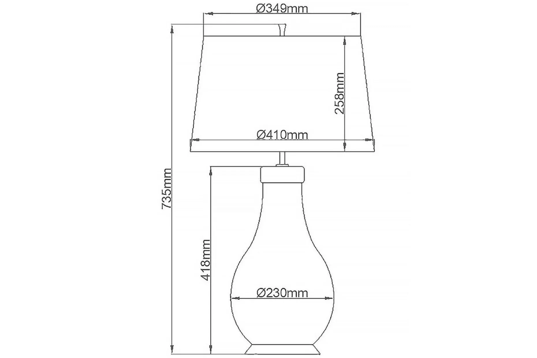 Havering Quintiesse Bordslampa
