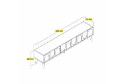 Hazim Tv-bänk 180 cm