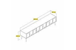 Hazim Tv-bänk 180 cm