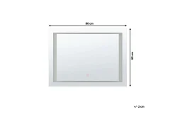 Heasandford Spegel LED 60x80 cm