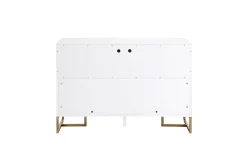 Herringbone Sideboard 122x48 cm Vit