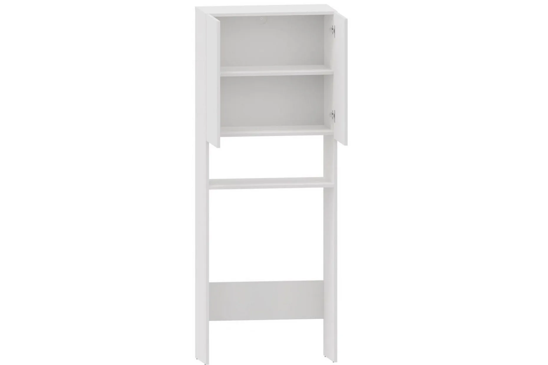 Högskåp till badrum Loft24 Wisla Högskåp till Badrum 180x68x37 cm Vit