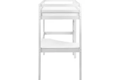 Högsäng med skrivbord Loury