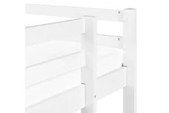 Högsäng med skrivbord Loury