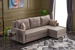 Highbank Bäddsoffa m. Divan 4-sits 200x150