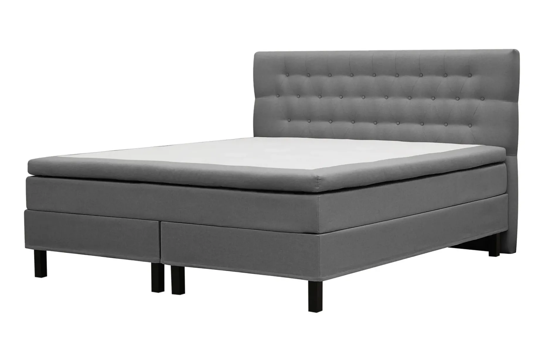 Hilton Komplett Sängpaket 160x200 cm Kontinentalsäng med diamant sänggavel