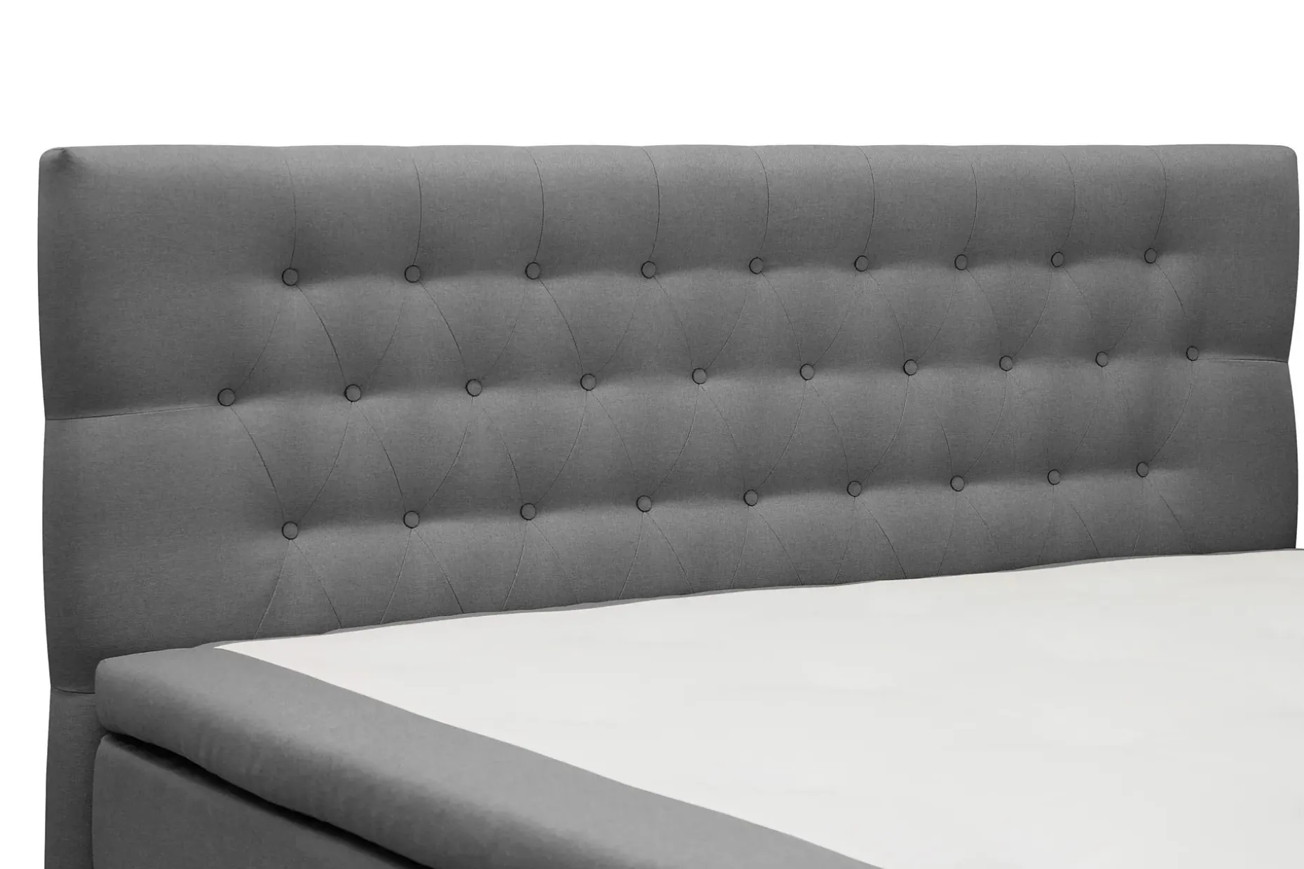 Hilton Komplett Sängpaket 160x200 cm Kontinentalsäng med diamant sänggavel