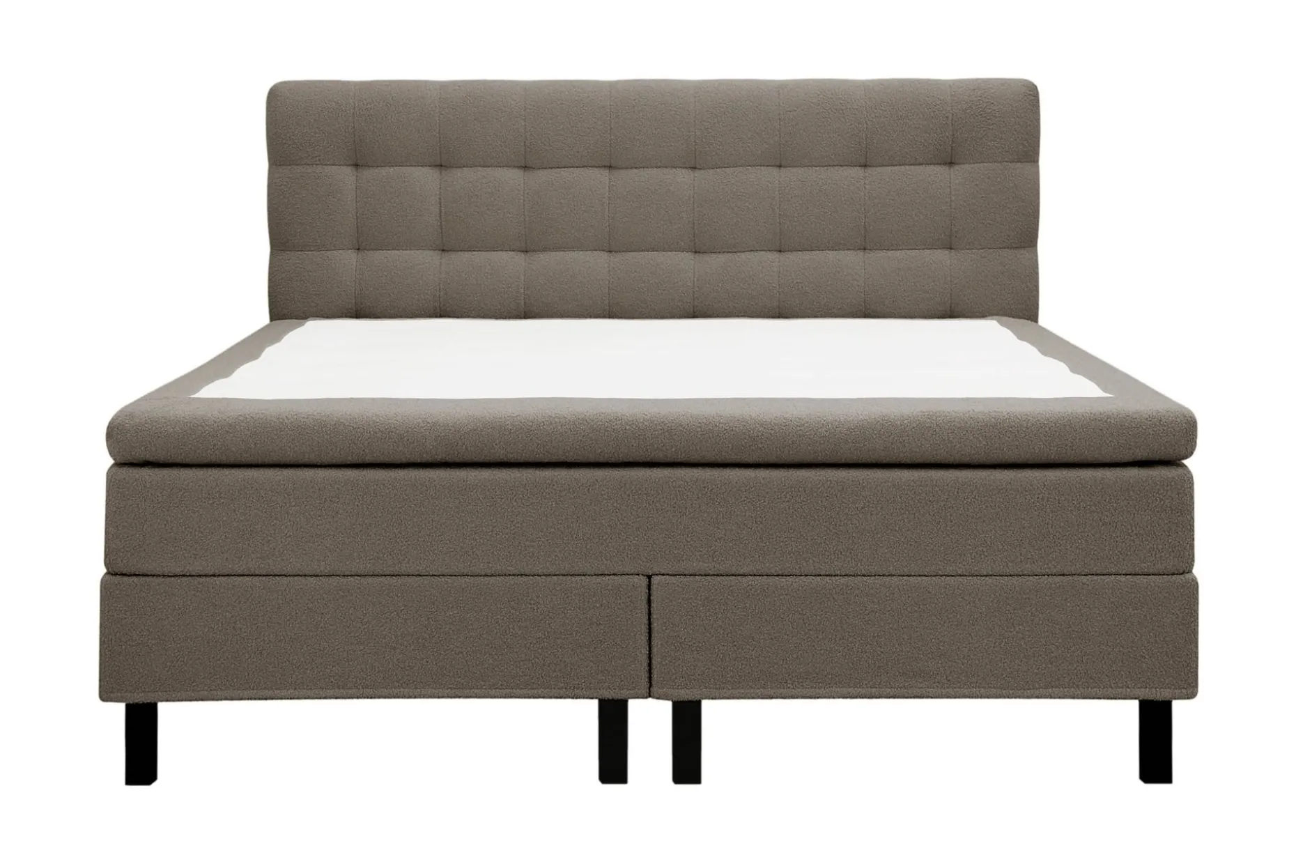 Hilton Komplett Sängpaket 180x200 cm Kontinentalsäng med rutad sänggavel