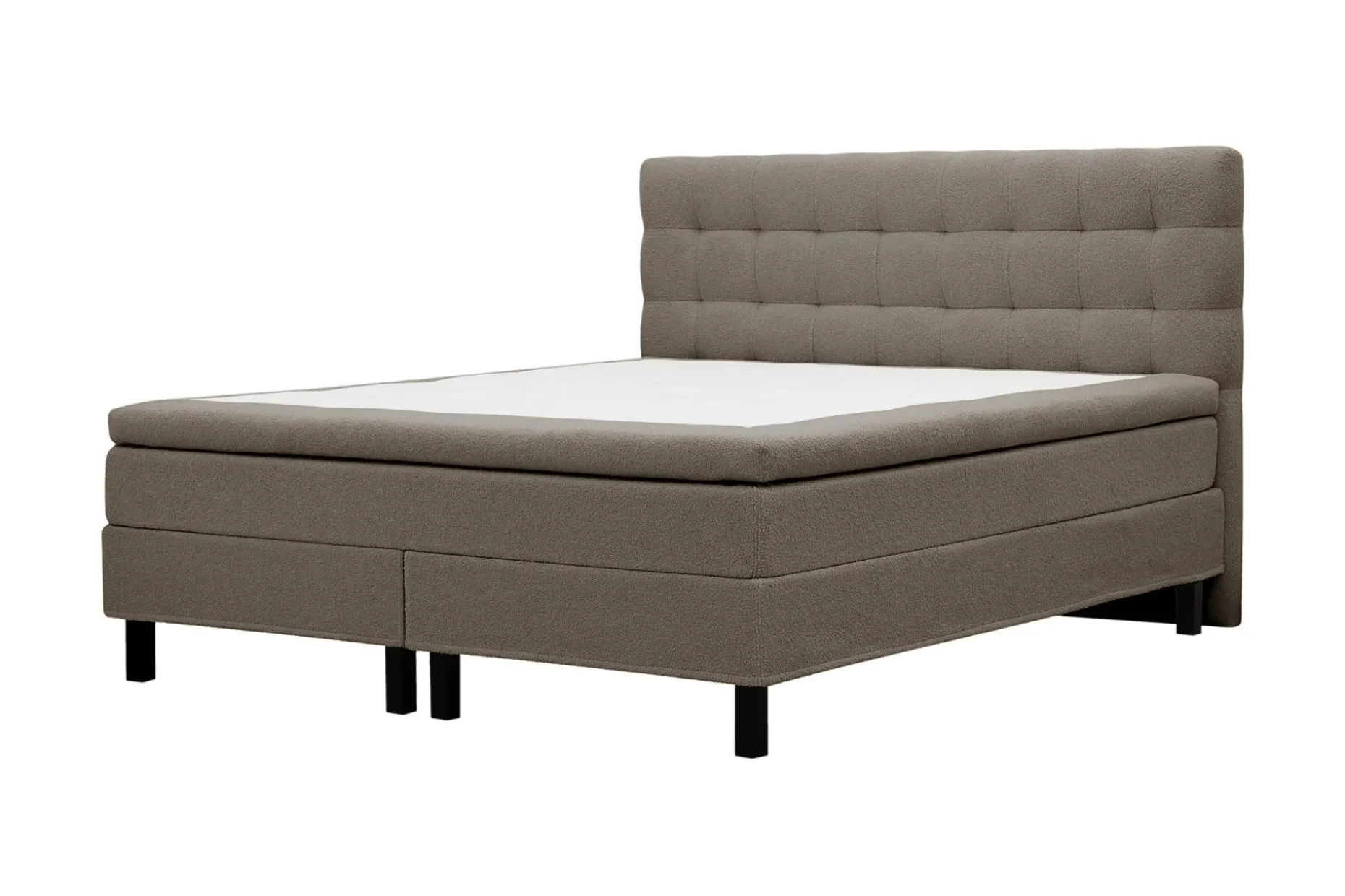 Hilton Komplett Sängpaket 180x200 cm Kontinentalsäng med rutad sänggavel