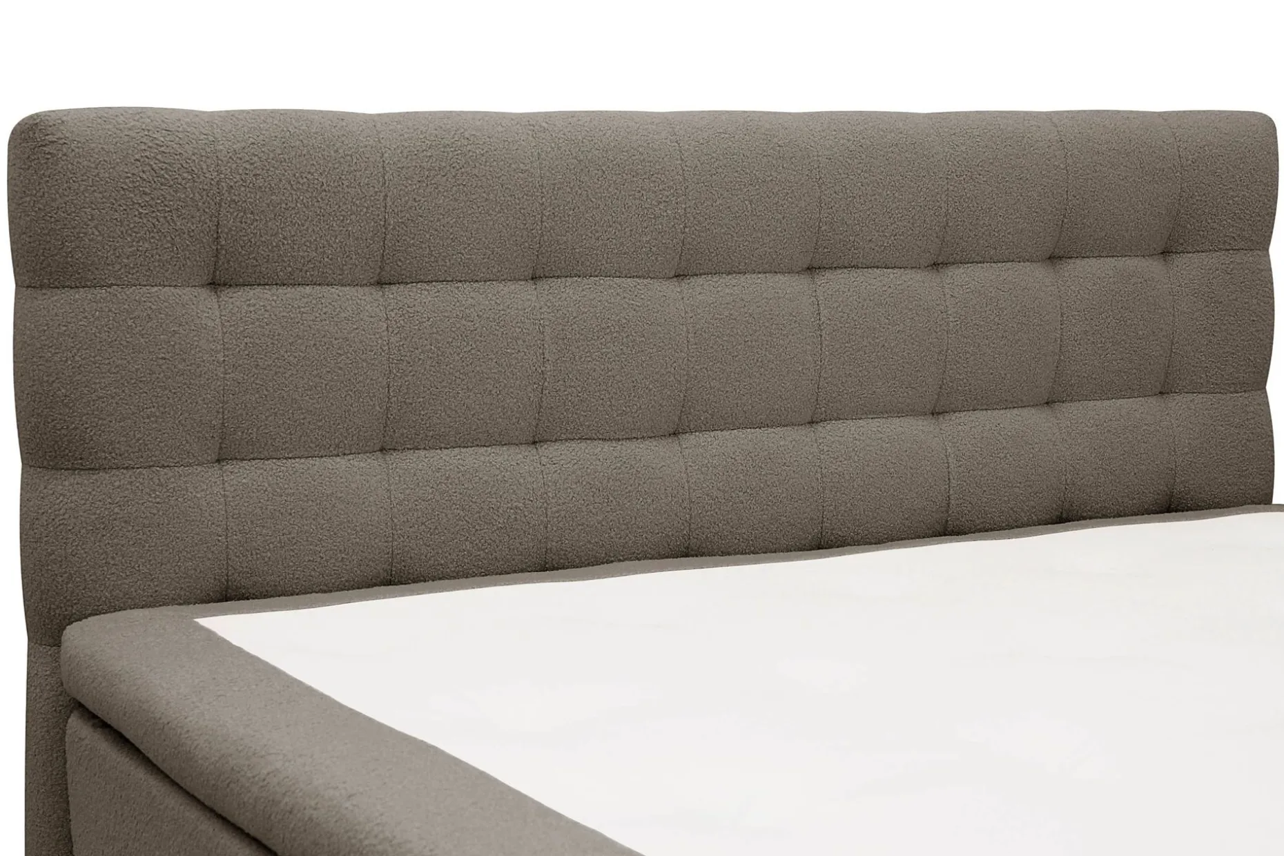 Hilton Komplett Sängpaket 180x200 cm Kontinentalsäng med rutad sänggavel