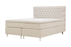 Hilton Lyx Komplett Sängpaket 180x200 cm Kontinentalsäng med knappad sänggavel