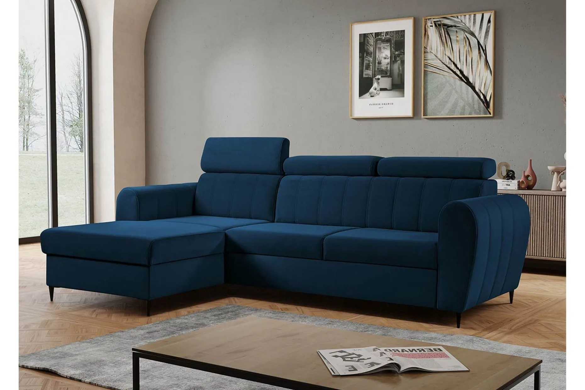 Hoffman Soffa med Divan 3-sits