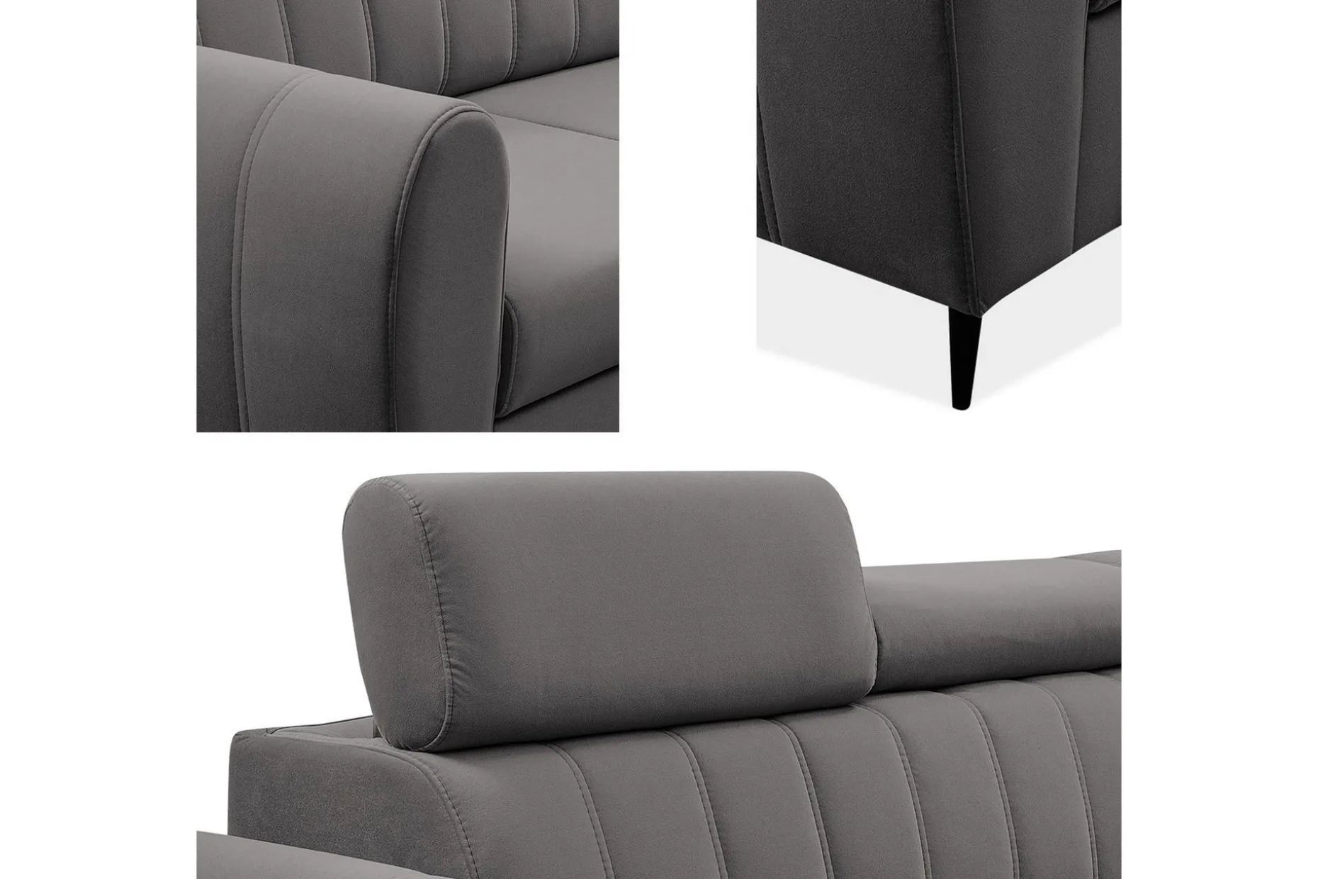 Hoffman Soffa med Schäslong 3-sits