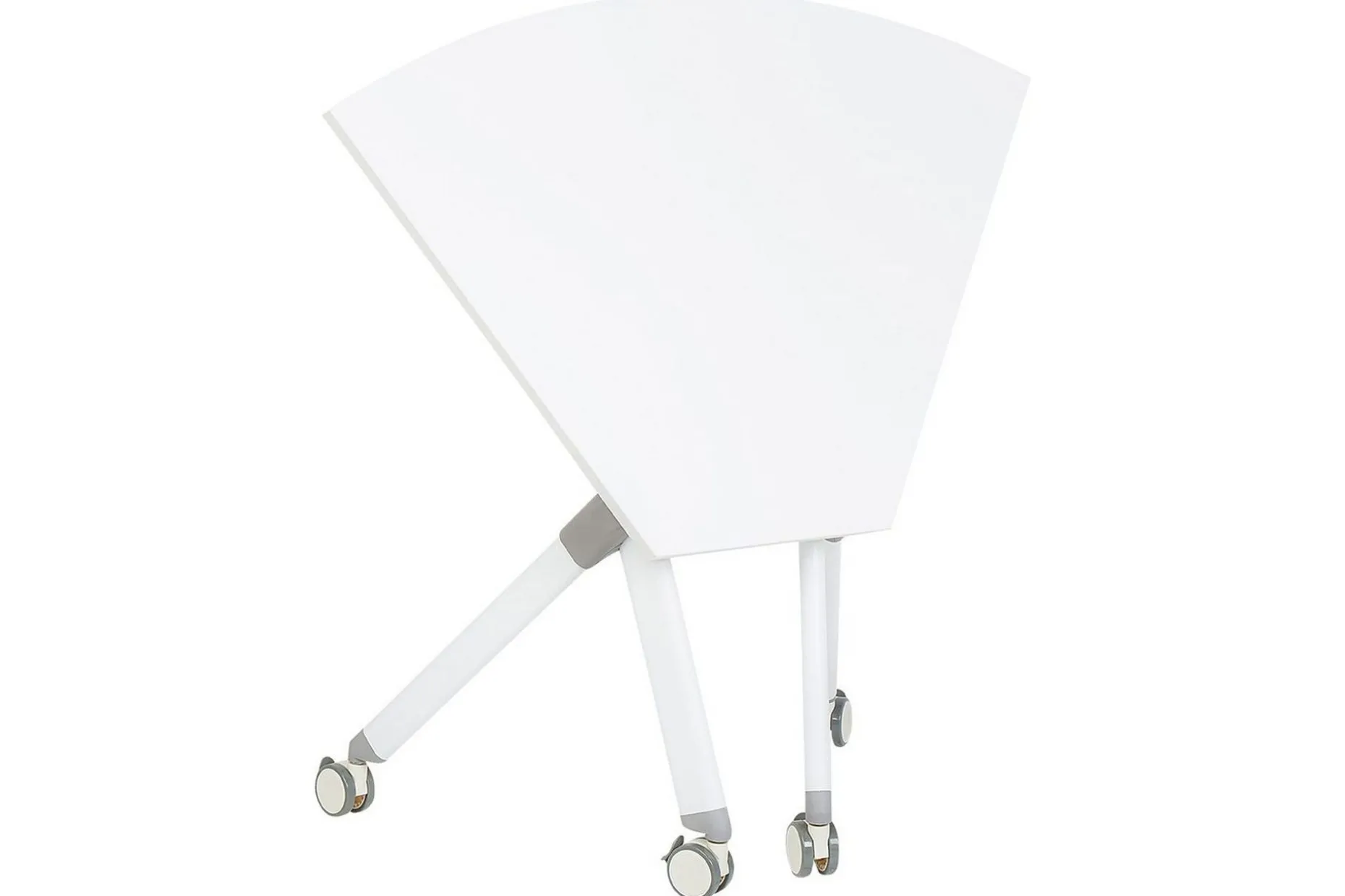 Hopfällbart skrivbord Bendi Vit, 90x64x75 cm
