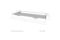 Housebed Hussäng 106x214 cm