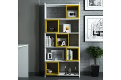 Hovdane Skrivbord 120 cm med Förvaring + Vägghylla +