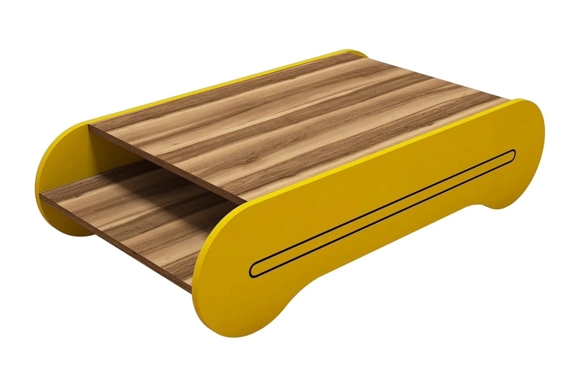 Hovdane Soffbord 120 cm med Förvaring Hylla