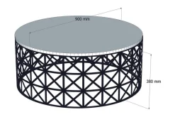 Hovdane Soffbord 90 cm Runt