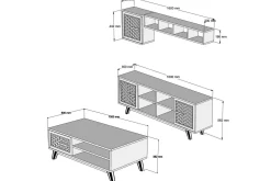 Hovdane TV-Möbelset 160 cm