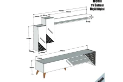 Hovdane TV-Möbelset 180 cm