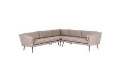 Hörnsoffa Loretello Beige/grå
